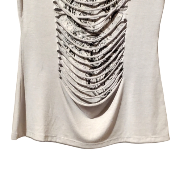 Dots Cut-Out Embellished Top - Picture 7 of 14